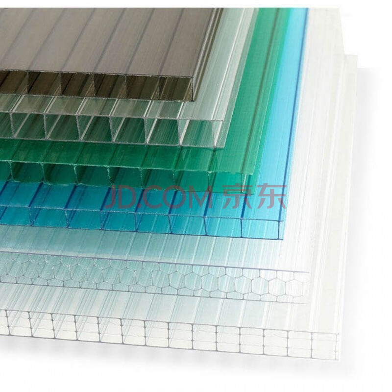 透明阳光板耐力板高透光采光板pc耐力板阳光板 雨棚车棚天井采光瓦