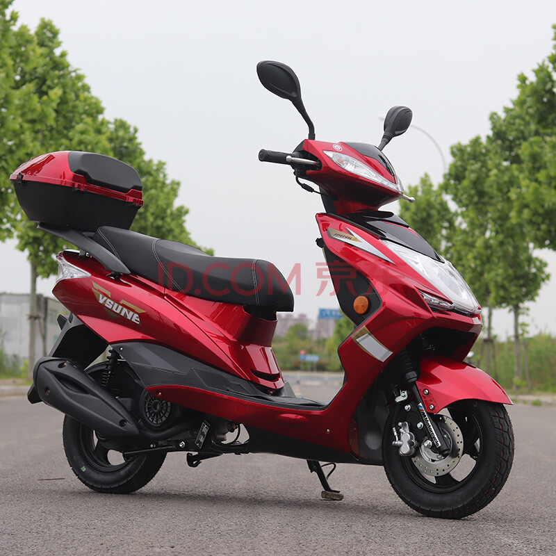 全新省油国四电喷燃油摩托车125cc男女助力省油摩托车整车踏板车定制