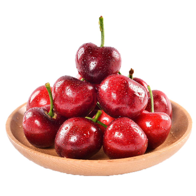 智利车厘子 山东大樱桃 樱桃 新鲜水果 盒装 1000g j 26mm(含)-28mm