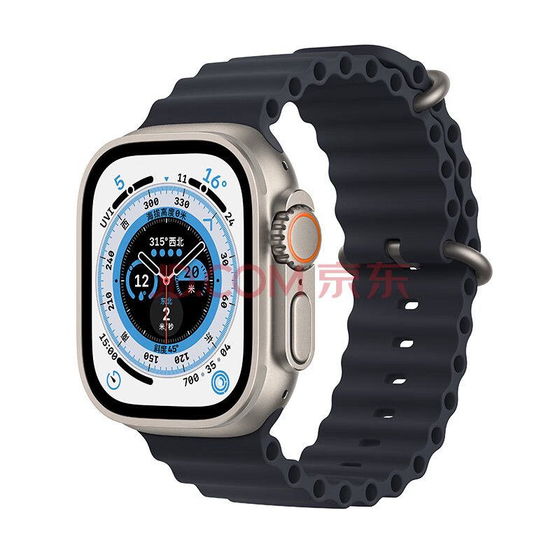 Apple Watch Ultra 智能手表海洋表带MQF63CH-A质量到底差不差？详情评测 对比评测 第1张