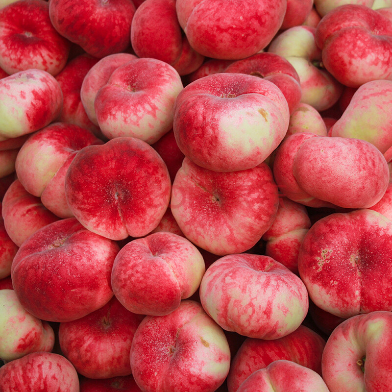 蟠桃水果新鲜当季大5斤应季当季现季桃子水蜜桃毛桃扁桃年货