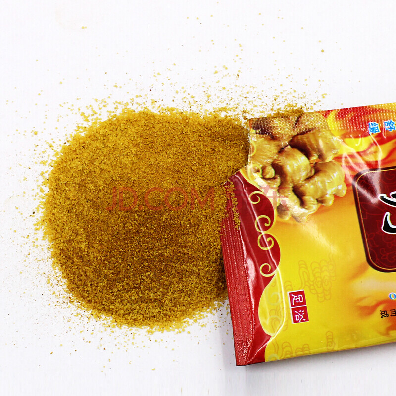 足之源老姜粉泡脚足浴剂生姜散寒暖身单袋装泡脚粉80袋足浴用品包