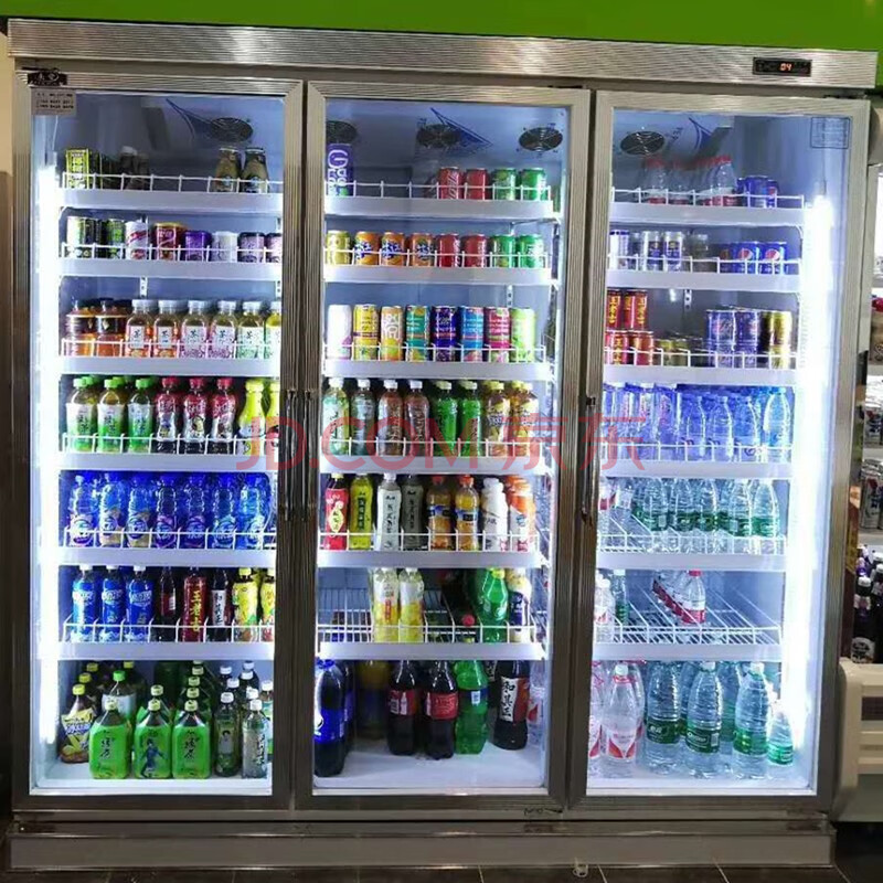 商超便利店风冷饮料展示柜二门三门立式低温奶冷藏柜果蔬保鲜冷柜