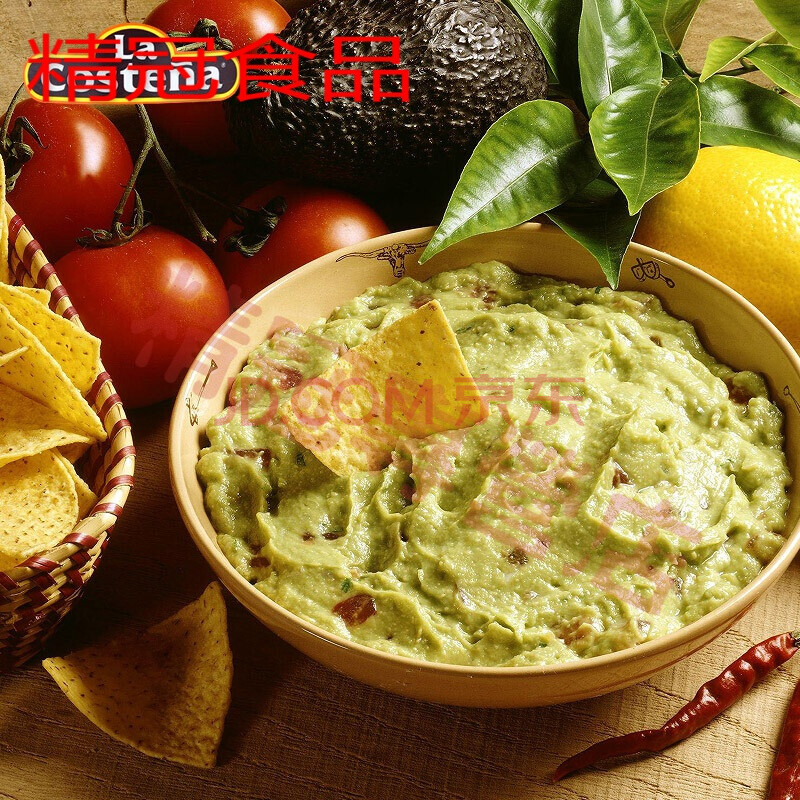 迎中秋 5折 乐口泰鳄梨酱墨西哥进口牛油果酱320g玉米片taco蘸酱西用