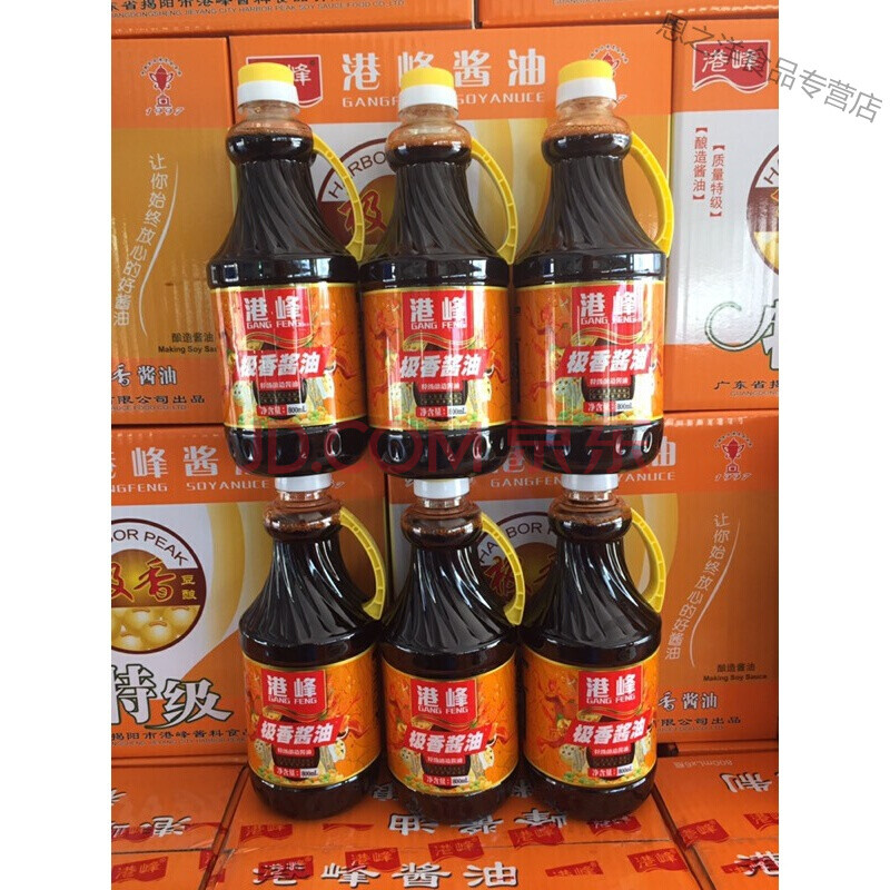 港峰极香酱油800ml*6瓶 汤粉 肠粉 隆江猪脚 卤水