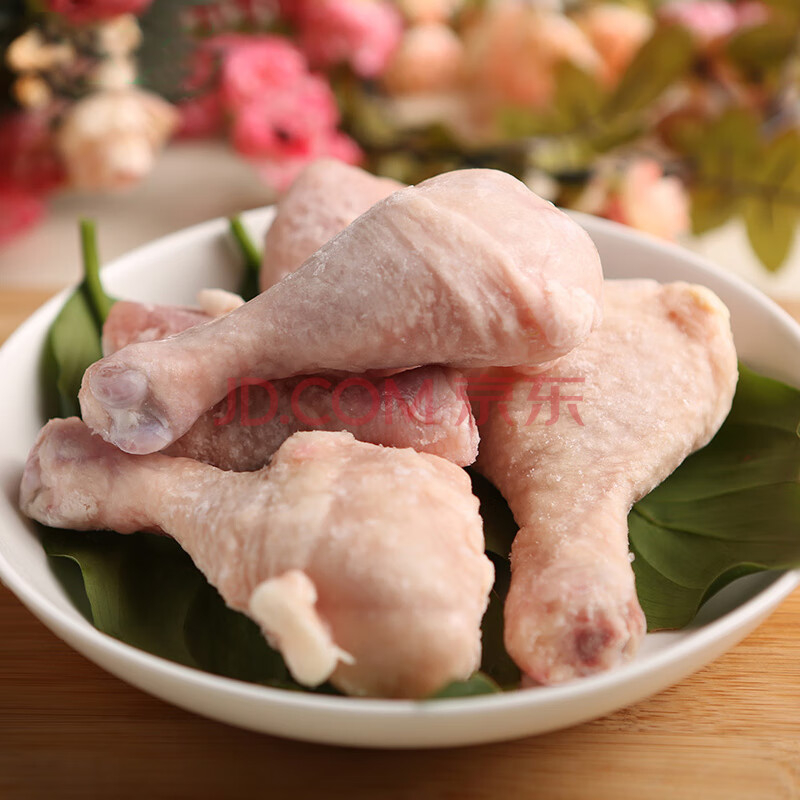 冰鲜鸡腿冷冻生1kg装新鲜鸡大腿冻品琵琶腿速冻【图
