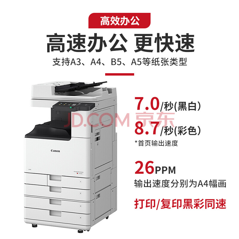 【问问大佬】佳能打印机大型办公iRC3226a3a4真的配置好？功能优缺点实测 心得评测 第3张