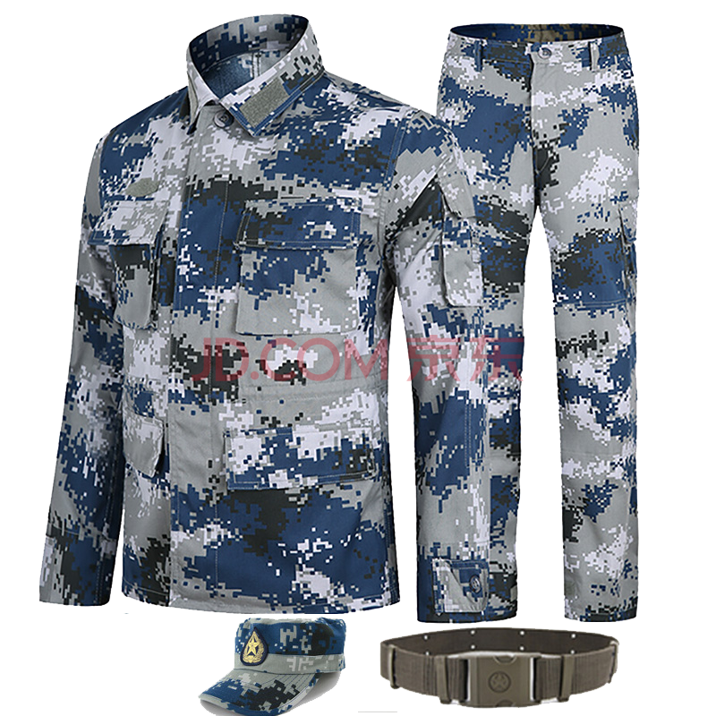 迷彩服冬季加厚军迷军训服装服饰19 城市迷彩夏套装 城市迷彩夏 全套