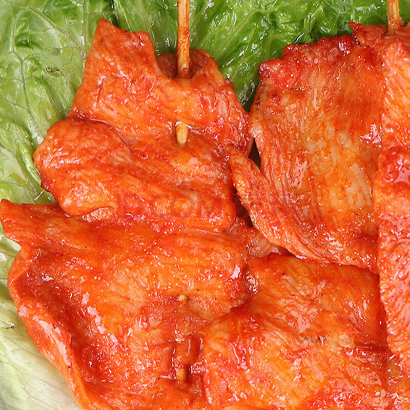 铁板里脊肉串油炸鸡肉串烧烤肉串手抓饼多用里脊肉60串