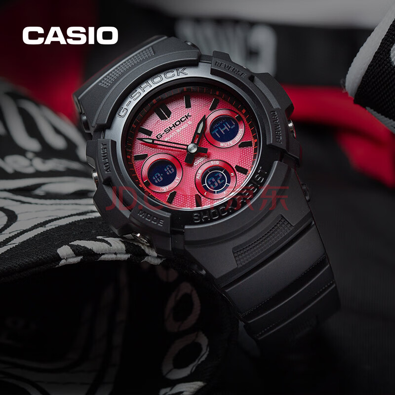 【卡西欧awg-m100sar-1a】卡西欧(casio)手表 g-shock 罗志祥海报同款