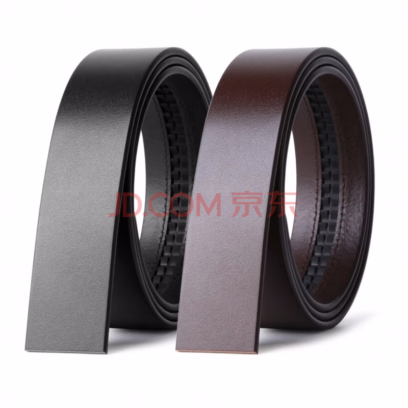 

chuentye (chuentye) headless belt strip single-layer top layer cowhide leather leather belt automatic buckle all-match width 3.4 without headband