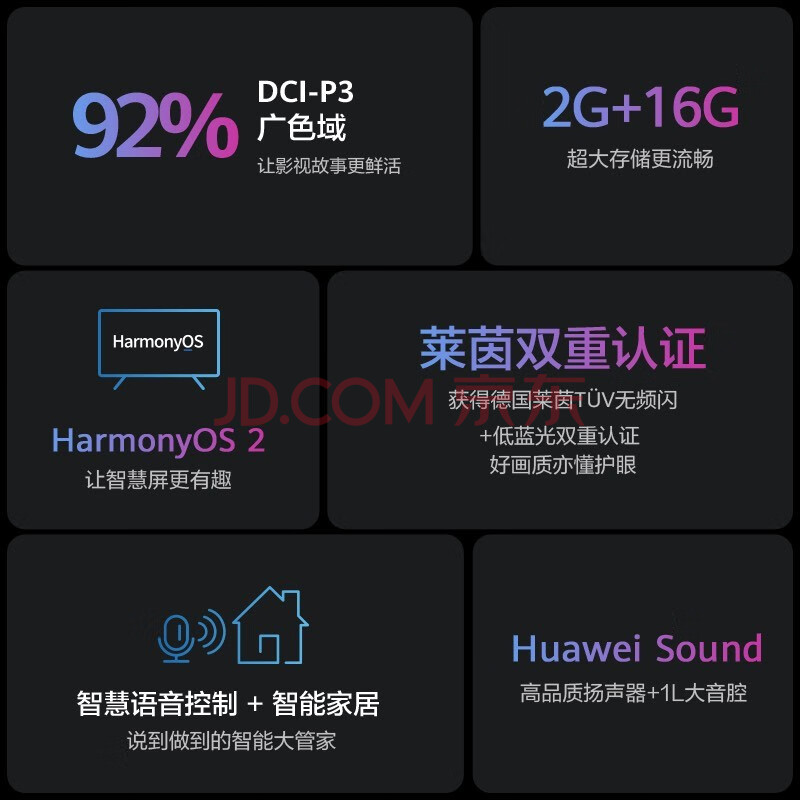 讲点真话华为电视智慧屏HD65DESASE系列HarmonyOS怎么呢？配置优缺点实测大爆料 品牌评测 第3张