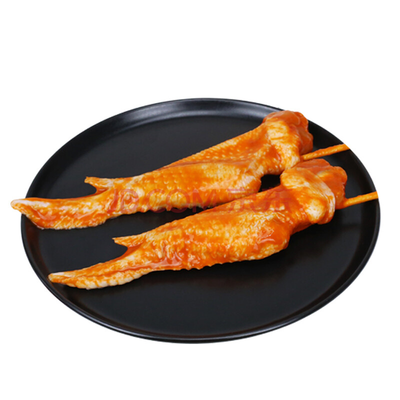 奥尔良烧烤食材鸡全翅烤翅烧烤半成品鸡翅户外家用串串油炸半成品10根