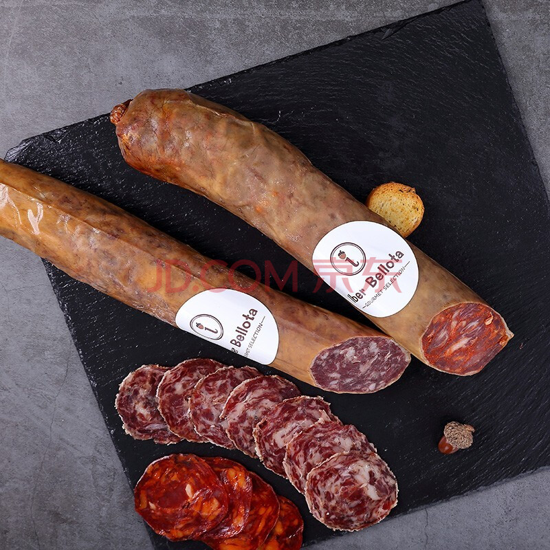 iber bellota西班牙香肠伊比利亚黑猪原装进口choriz萨拉米风味腊肠