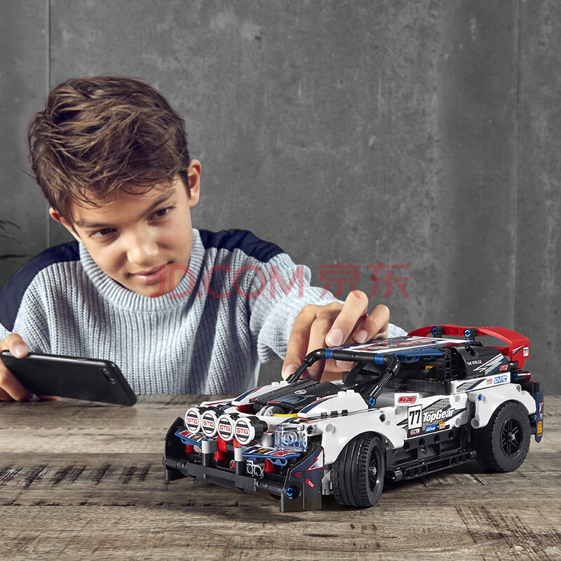 乐高（LEGO） 机械组 Technic系列 9岁+ Top Gear 拉力赛车 42109