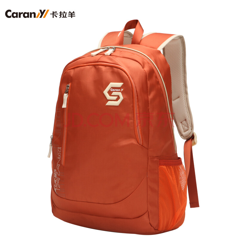 卡拉羊双肩包 男士休闲旅游男包 大中学生书包 女韩版潮电脑旅行背包