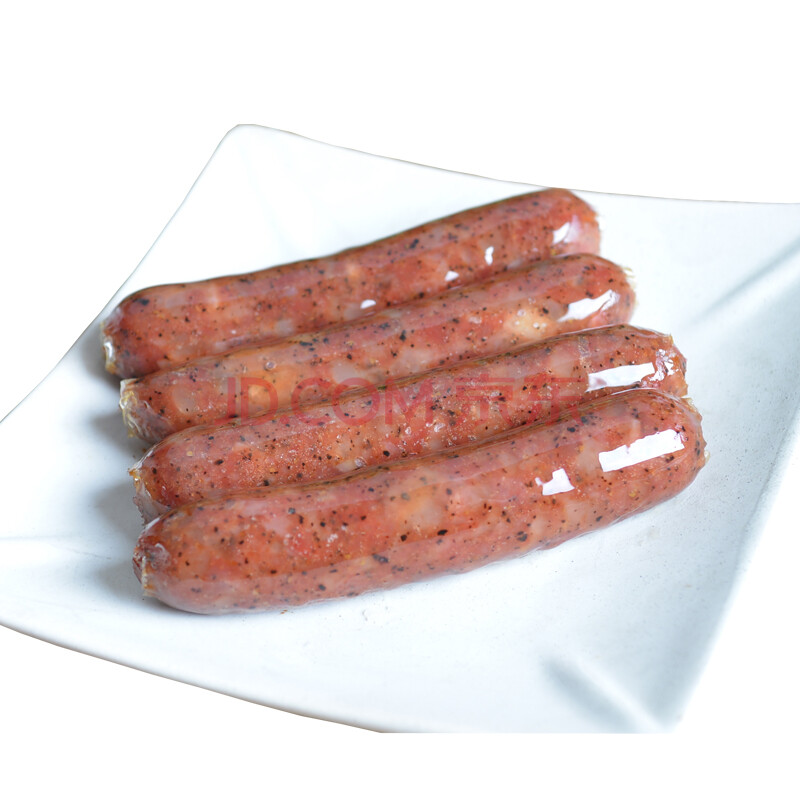 黑旗食品 黑旗 士林黑胡椒肠 450g 10根
