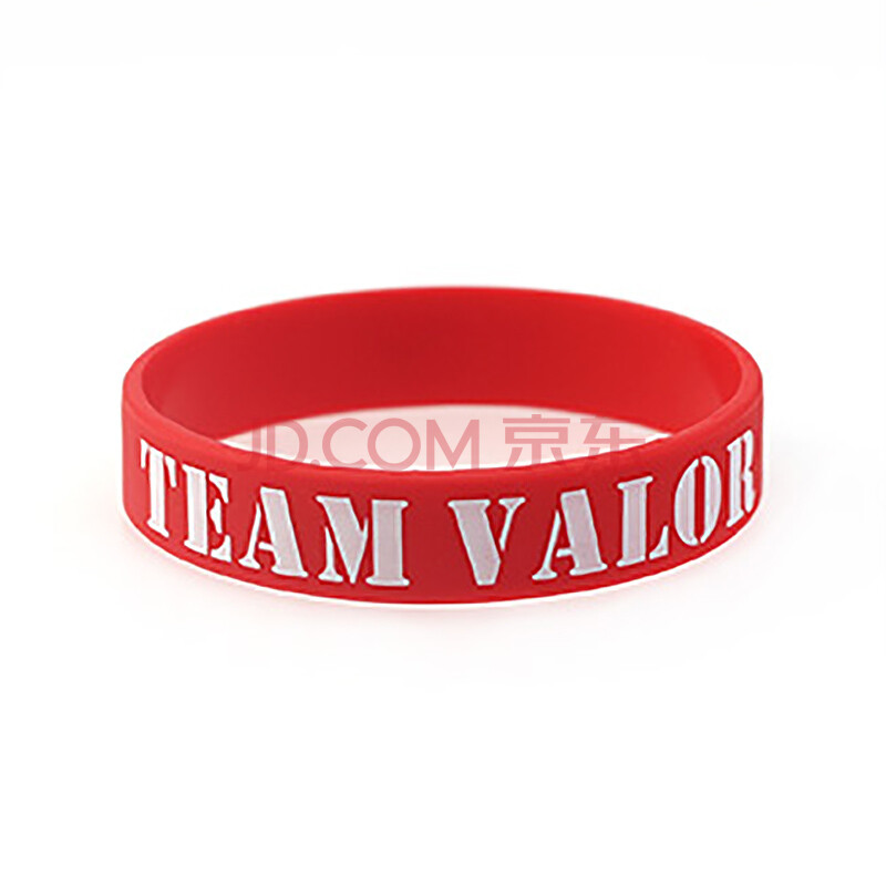 硅胶手环学生个性手链口袋妖精手镯游戏圈宠物小精灵潮人腕带 红色