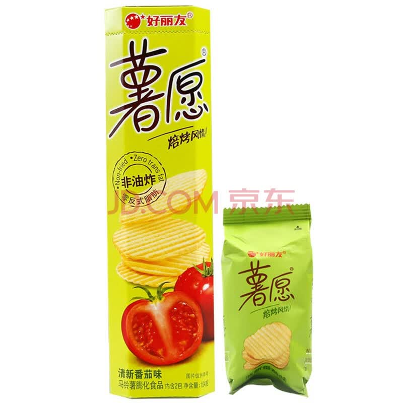 好丽友薯愿清新番茄104g(新老包装随机发放)