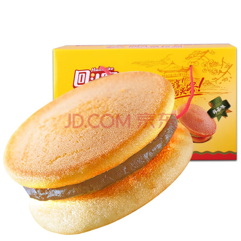 回头客铜锣烧抹茶味 800g 早餐糕点零食