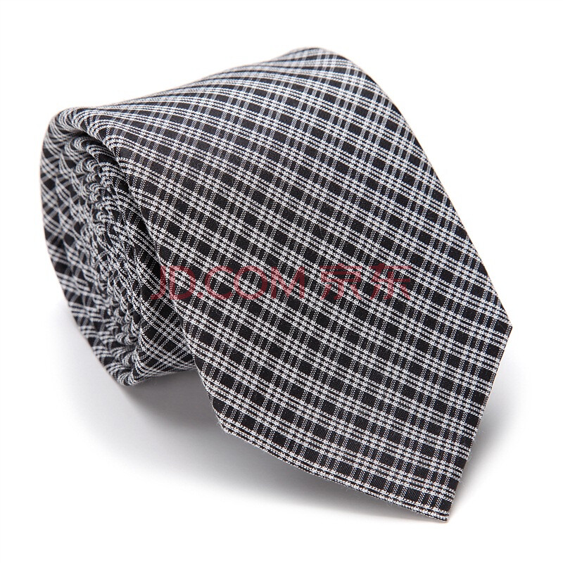 calvin klein/ck 卡文克莱 男款灰黑色小格纹领带 4201 000163 1506