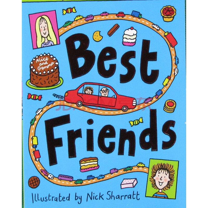 best friends最好的朋友原版进口外文儿童绘本