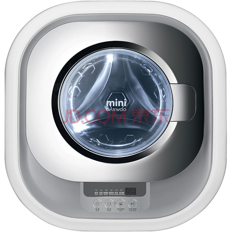 大宇(daewoo) xqg30-888v 韩国进口小型壁挂式迷你滚全自动筒洗衣机