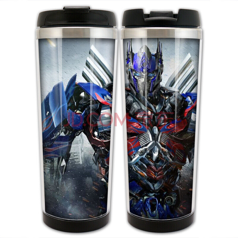卡依欣水杯 影视周边电影变形金刚杯子随行杯不锈钢水杯擎天柱大黄蜂