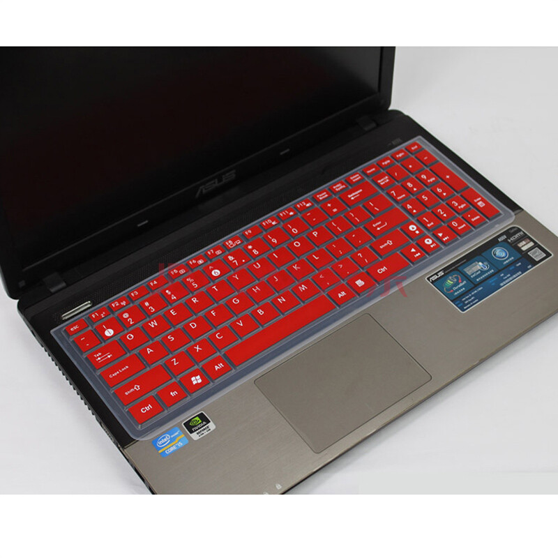 华硕飞行堡垒fx50j/x550v/a550v/a555l/a556u/y581/y582键盘膜 半透大