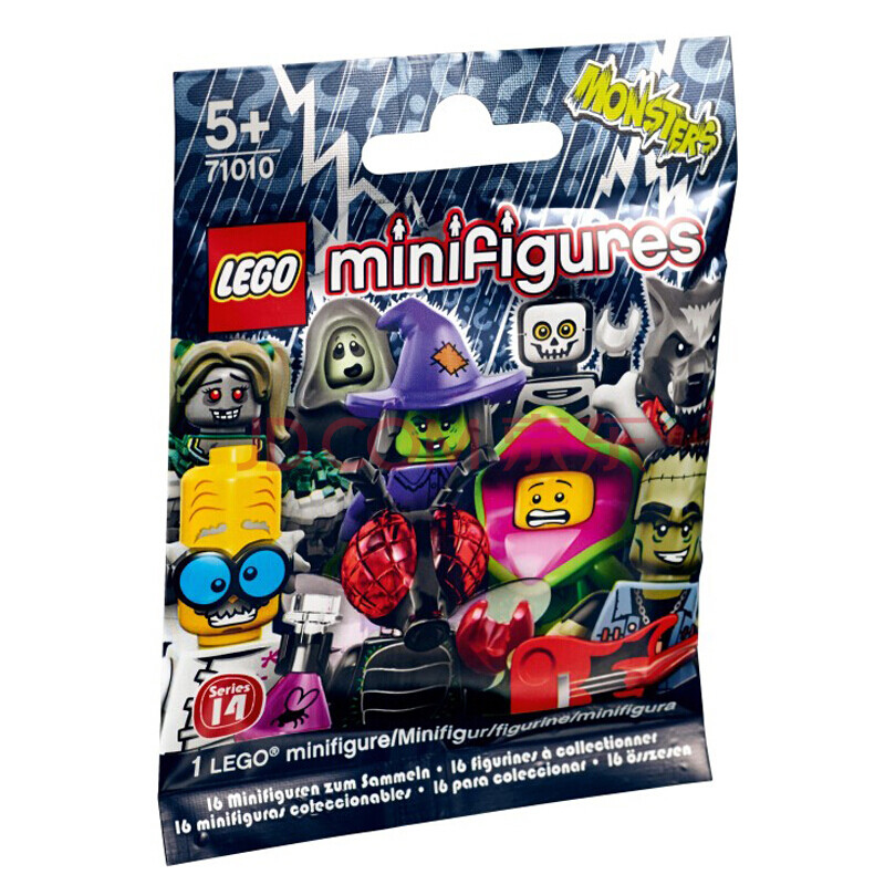 乐高lego 第十四季 71010 拼装积木玩具 抽抽乐人仔 大小4cm左右 随机