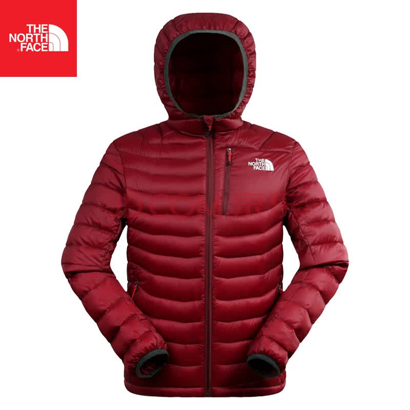 tnf 北面乐斯菲斯羽绒服男北脸户外超轻薄短款羽绒服男 红色 xxxl