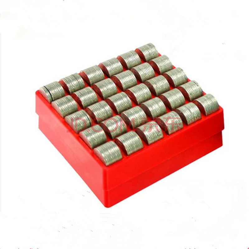 硬币收纳盒 一元硬币盒 1元硬币盒子 收纳盒 超市点币盒装300枚数币盒