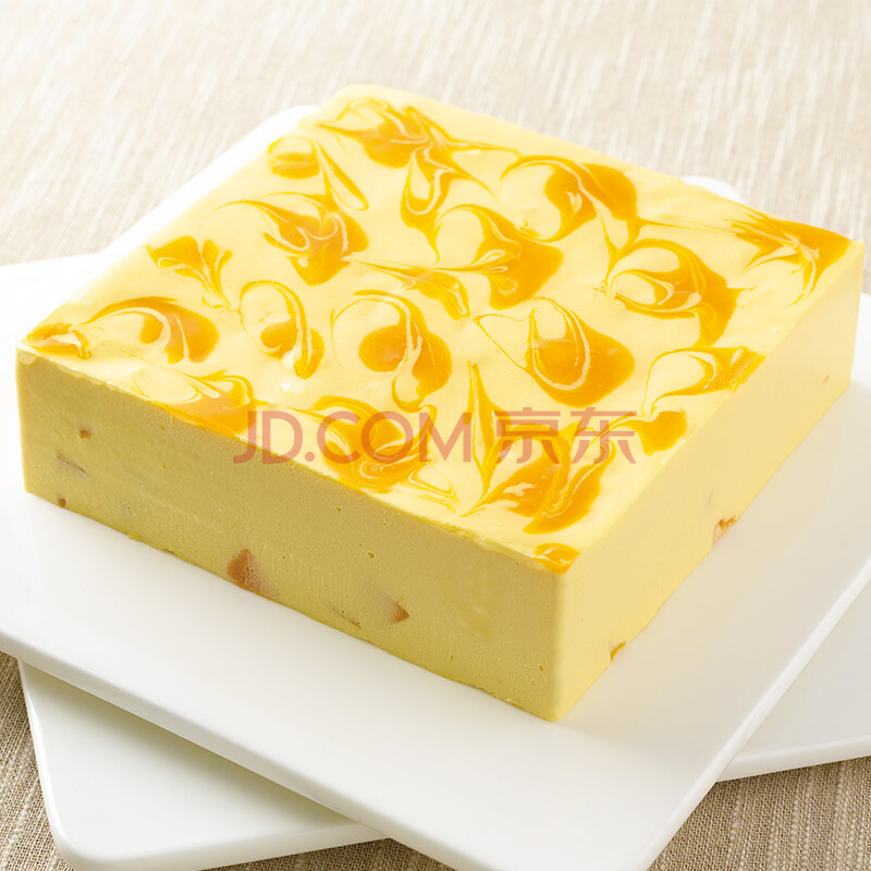 壹点壹客 1date1cake 芒果芝士新鲜芒果夹心蛋糕 1磅