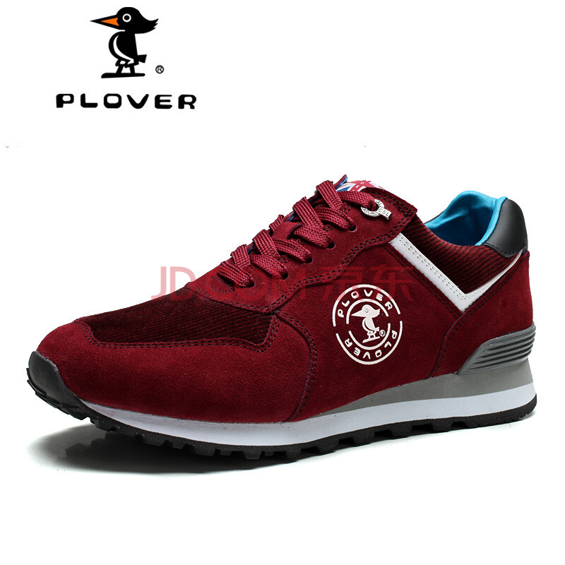 啄木鸟plover男鞋秋季男士运动跑鞋帆布鞋百搭休闲板鞋增高跑步鞋子单