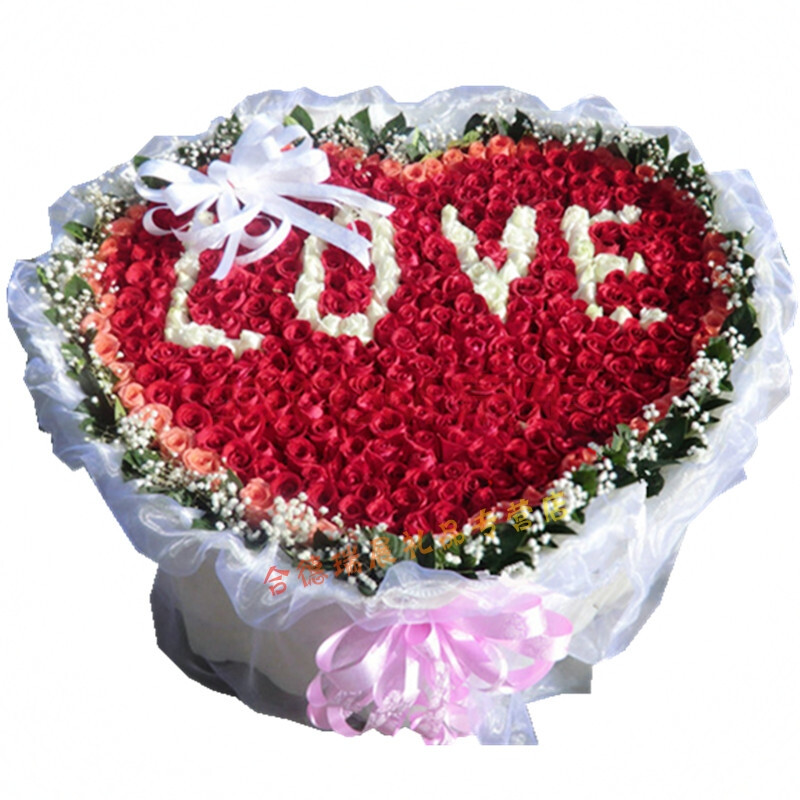 365枝365朵玫瑰鲜花速递