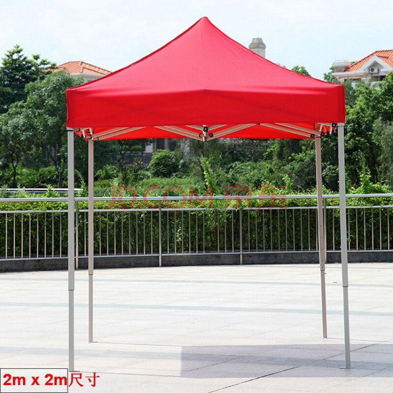 加粗遮阳棚 雨棚户外广告帐篷折叠伸缩式方伞四角摆摊大伞太阳篷 4