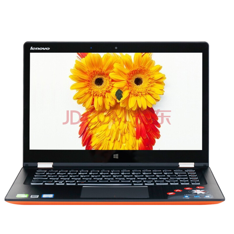 联想yoga710 11.6英寸笔记本电脑轻薄本 双核6y30 128g固态 橙色