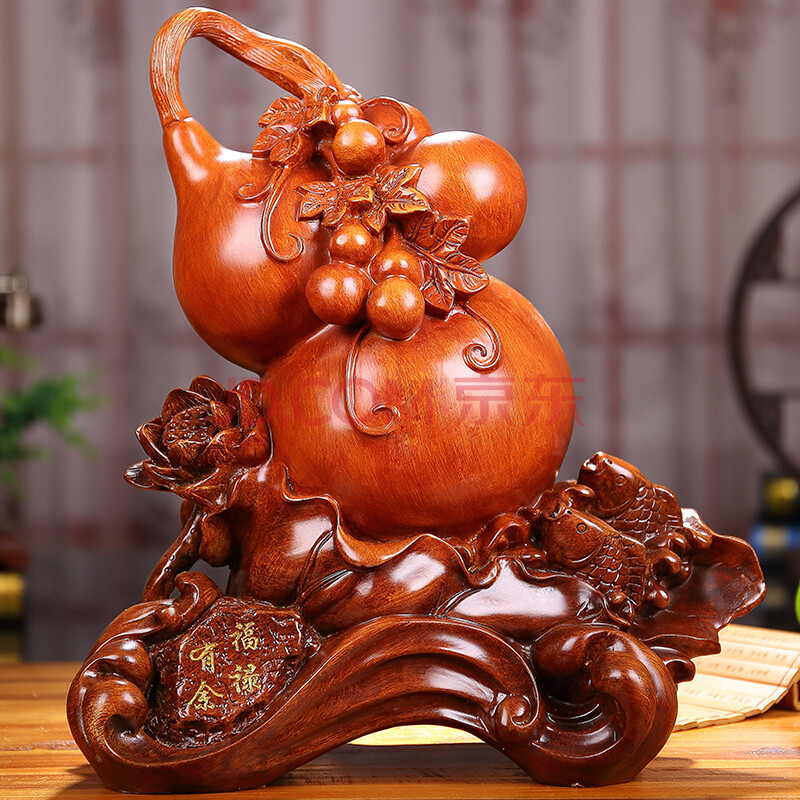 礼之源 招财葫芦貔貅工艺品摆件 家居客厅玄关酒柜装饰品乔迁新居店铺