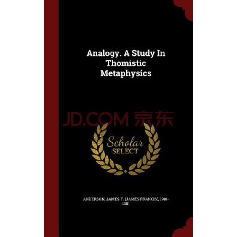 【预订】analogy. a study in thomistic
