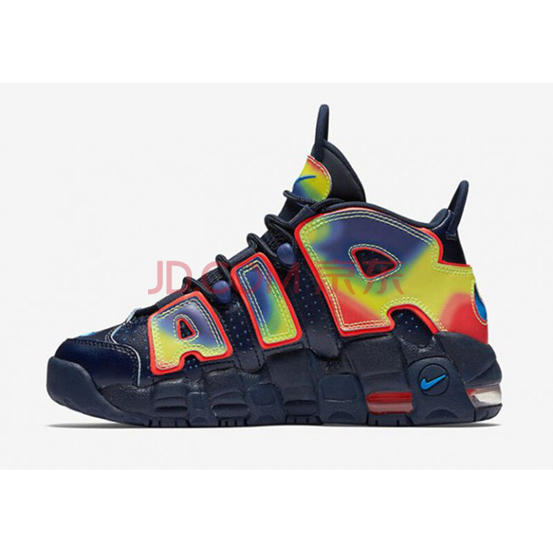 nike air more uptempo qs 皮蓬 彩虹 847652-400 847652-400 38.