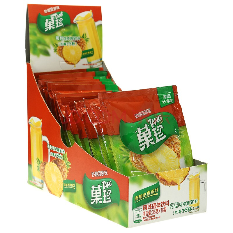 00 52.00【京东超市】果珍妙趣菠萝味35g*16包 京东商城