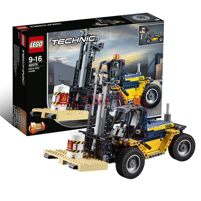 认证店】乐高(lego)积木玩具 technic科技机械组系列 42079 重型叉车
