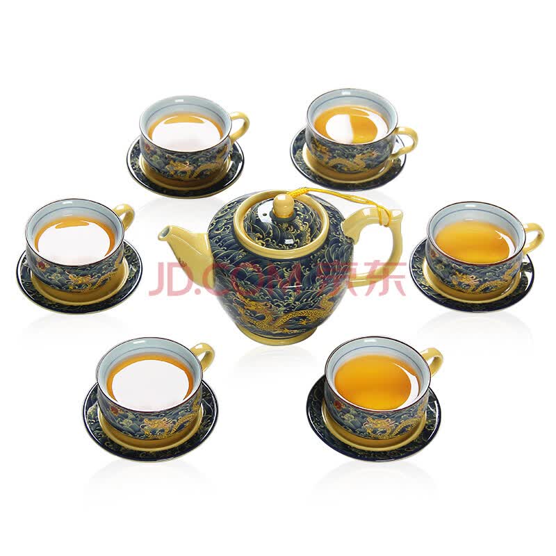常生源 紫砂茶具 宜兴紫砂茶壶 茶杯 一壶二杯 井栏壶套组