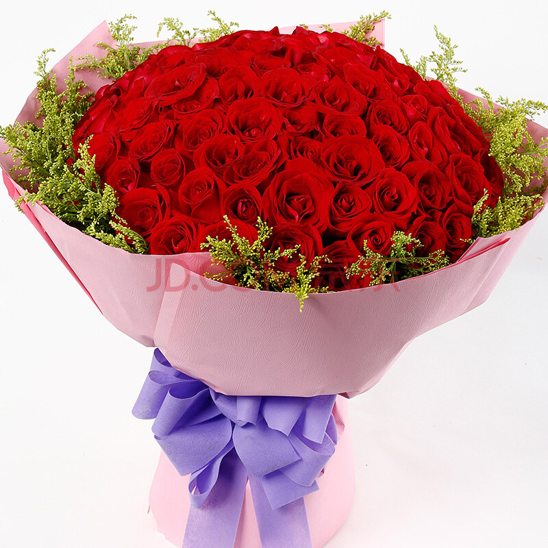 同城花店送花成都海南广西湖北湖南广东北京求婚告白结婚纪念日花束