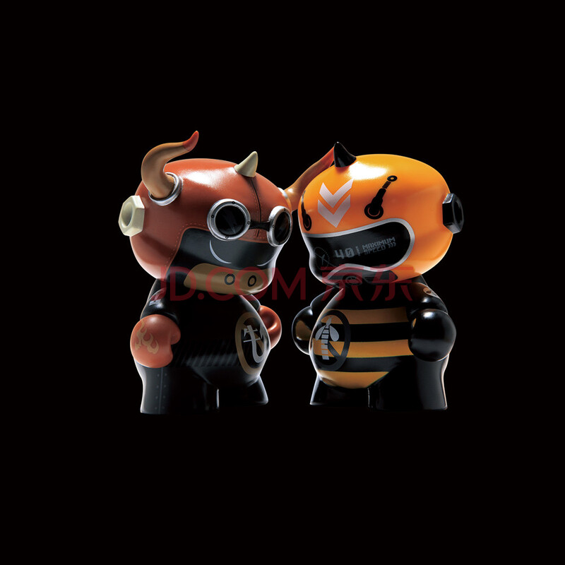 罗辑思维死磕侠第二季 牛bee闪闪 手办 玩偶