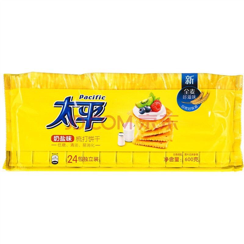 太平梳打饼干奶盐口味600g