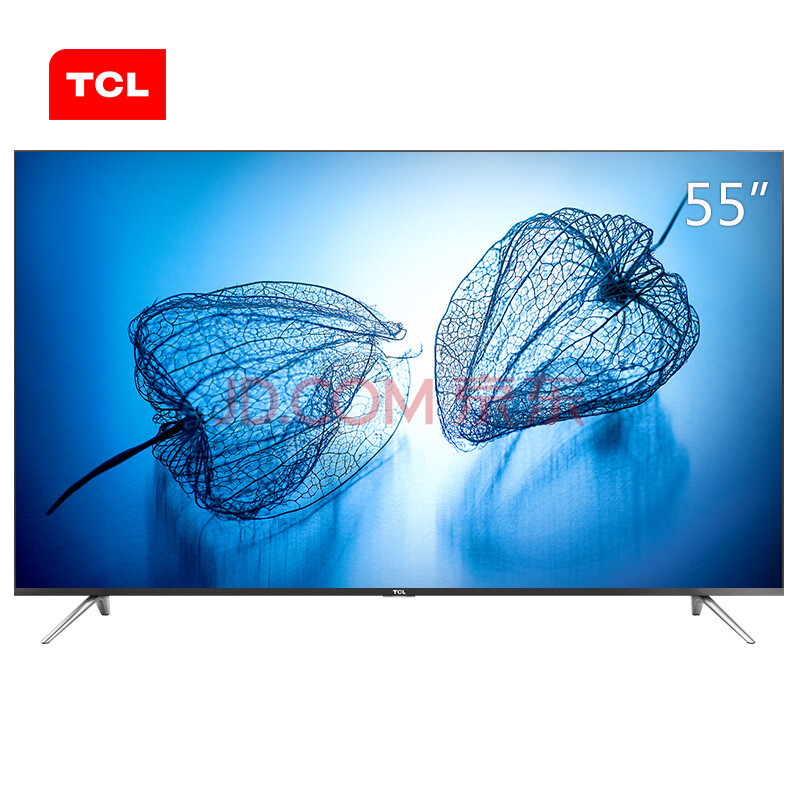 TCL D55A630U 55英寸超薄金属机身 30核HDR 4K超清智能电视机（黑色）