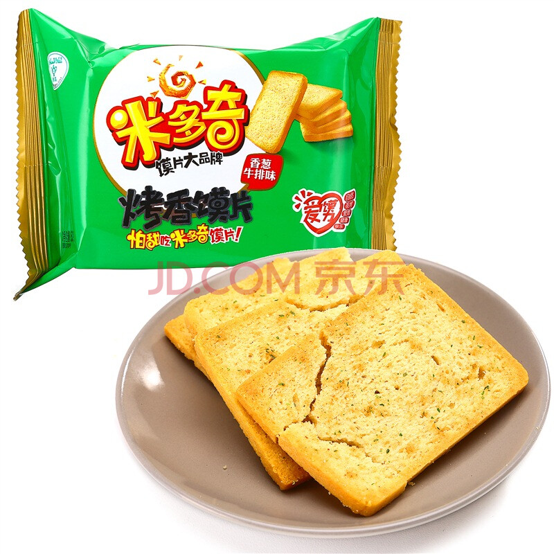 米多奇 香葱牛排味 烤香馍片 50g