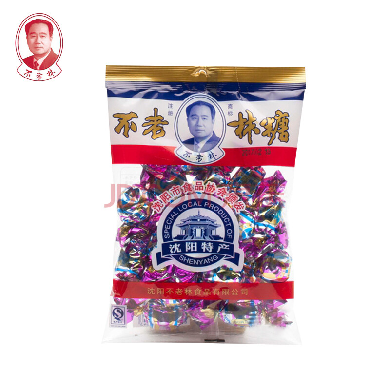 不老林不老林牛轧糖240g杏仁味