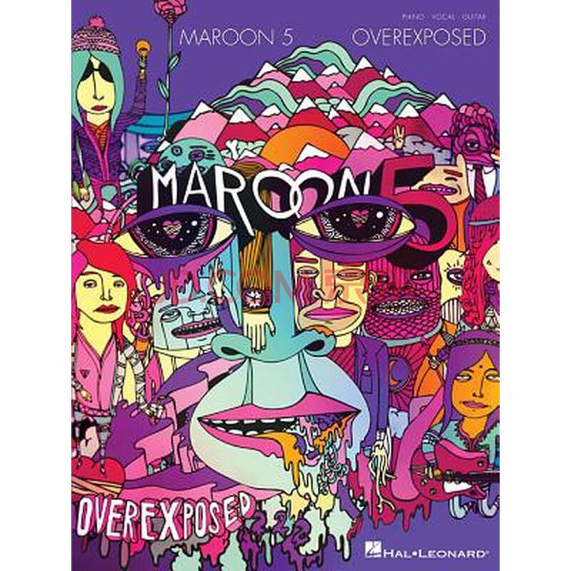 【预订】maroon 5: overexposed